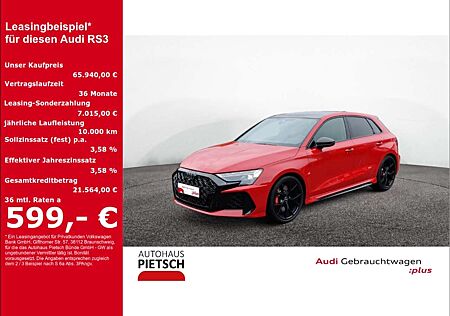 Audi RS3 Sportback quattro Sonos Pano. MMI+ 280km/h