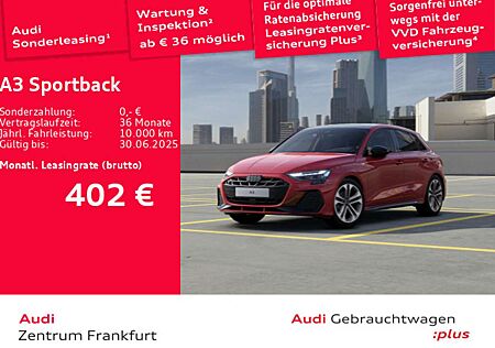 Audi A3 35 TFSI S tronic S line LED B&O HuD