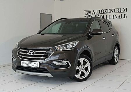 Hyundai Santa Fe blue 2.2 CRDI 4WD Automatik Premium