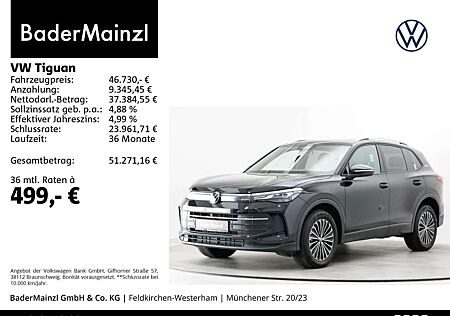 VW Tiguan Volkswagen 2.0 TDI 4M DSG Goal AHK 360° Pano ACC LED
