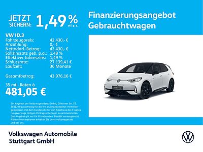 Volkswagen ID.3 GTX Navi AHK Kamera P-Dach