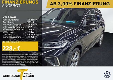 VW T-Cross Volkswagen 1.5 TSI DSG R-LINE IQ VIRTUAL LM17 AHK