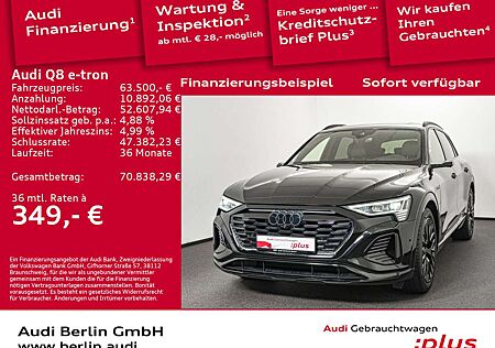 Audi Q8 e-tron 55 qu.S line MATRIX AIR 360°K HUD PANO