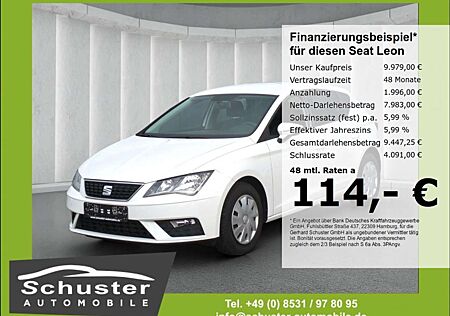 Seat Leon 1.6TDI*Temp PDC Blueto Nebelsch Alarm Klima