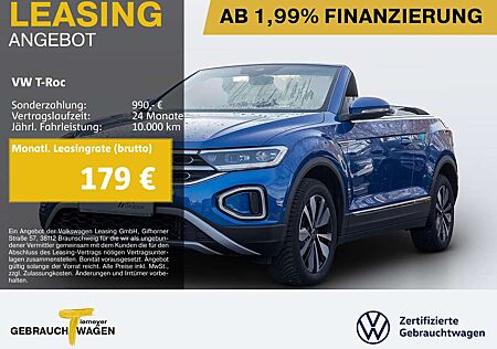 VW T-Roc Volkswagen Cabrio 1.0 TSI MOVE AHK LED+ SITZHZG ALLWE