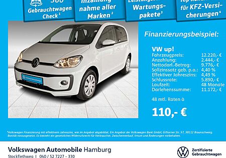 VW Up Volkswagen ! 1.0 move ! Sitzhzg Klima Kamera Tempomat