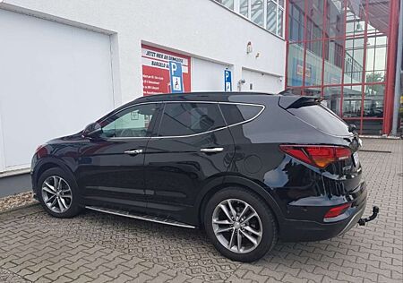 Hyundai Santa Fe blue 2.2 CRDI 4WD Automatik Premium