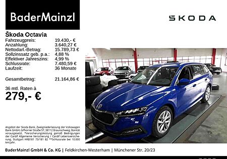 Skoda Octavia Combi 2.0 TDI Style HUD Navi PDC Virtual
