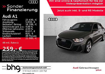 Audi A1 25 TFSI Sportback S line