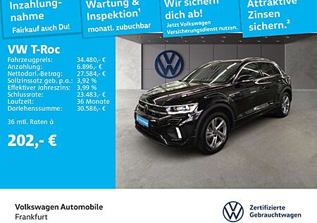 VW T-Roc Volkswagen 2.0 TSI DSG 4Motion R-Line Navi LEDPlus DA