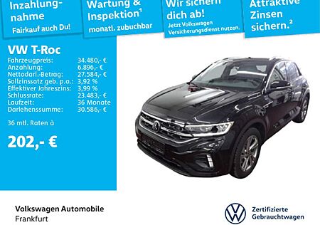 VW T-Roc Volkswagen 2.0 TSI DSG 4Motion R-Line Navi LEDPlus DA