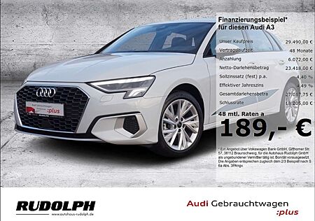 Audi A3 Sportback advanced 30 TFSI S-tronic LED PDC Apple