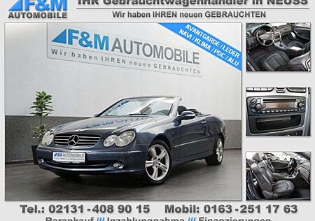 Mercedes-Benz CLK 240 Avantg.Navi Leder PDC Klimaaut.ALU Mult