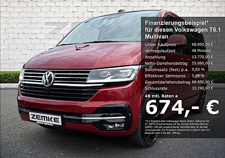 VW T6 Volkswagen .1 Multivan 2.0 TDI DSG Highline 4MOTION AHK-abnehmbar Navi Di