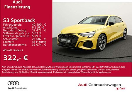 Audi S3 TFSI LED*VIRTUAL*NAV*B&O*R-KAM*19"