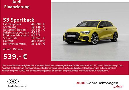 Audi S3 TFSI LED*VIRTUAL*NAV*B&O*R-KAM*19"