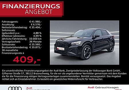 Audi Q2 35 TDI 2x S line MATRIX AHK KAM NAVI 18" Virt S li