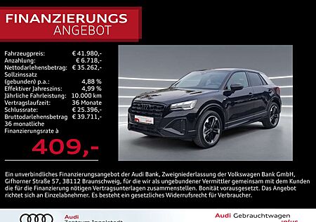 Audi Q2 35 TDI 2x S line MATRIX AHK KAM NAVI 18" Virt S li