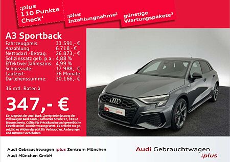 Audi A3 45 TFSI e S tronic 2x S line Navi+/