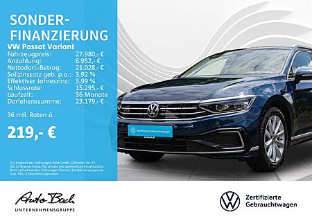 VW Passat Variant Volkswagen GTE 1.4 eHybrid DSG Navi LED Digi