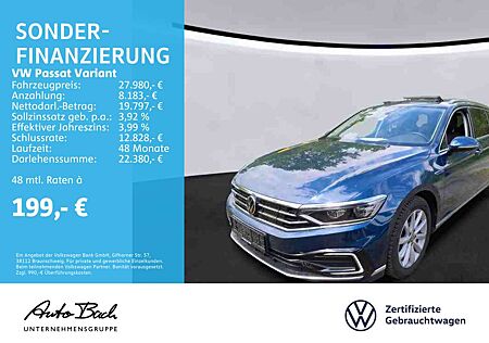 VW Passat Variant Volkswagen GTE 1.4 eHybrid DSG Navi LED Digi