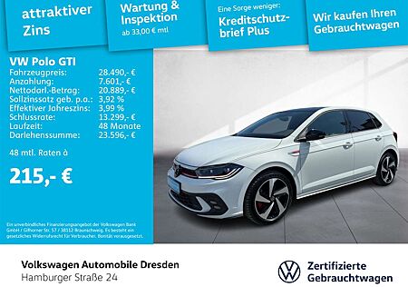 VW Polo GTI Volkswagen 2.0 TSI DSG IQ PANO APP TRAVEL