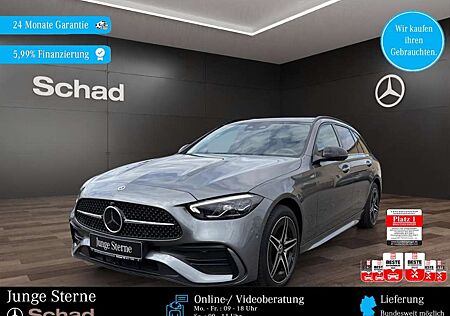 Mercedes-Benz C 300 e T AMG+MBUX+AHK+360°+DISTR+LED+PANO+NIGHT
