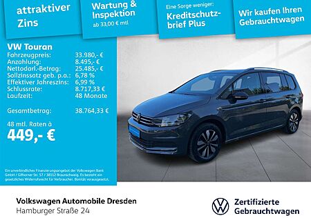 VW Touran Volkswagen Goal 1.5 TSI DSG LED KAMERA AID TRAVEL
