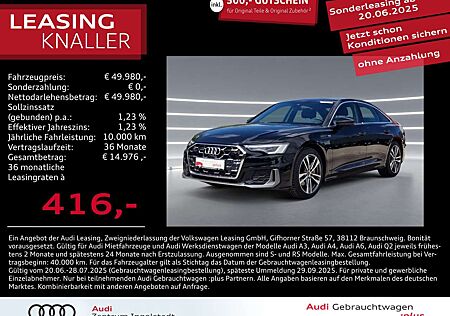 Audi A6 Limousine 45 TFSI qu S line MATRIX ACC 19"