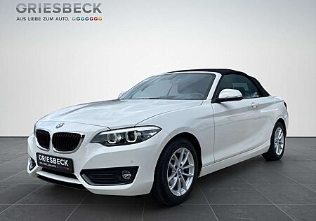 BMW 218 i Cabrio Advantage LED+SHZ+Fernlichtass.+LM