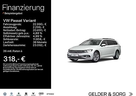 VW Passat Variant Volkswagen Business 2.0 TDI RFK*ACC*LED*Navi