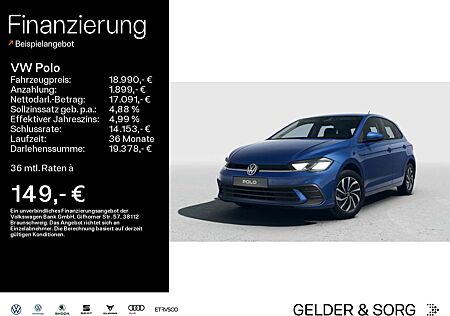 VW Polo Volkswagen Life 1.0 TSI RFK*LED*EPH*GRA*Digital*DAB+