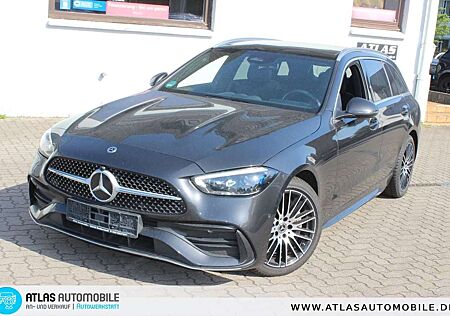 Mercedes-Benz C 220 T d AMG Line=PANO=LED=Keyles=AHK=Ambiente