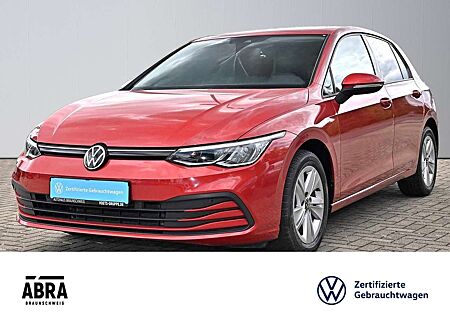 VW Golf Volkswagen VIII 1.5 eTSI Life DSG LED+ACC+LANE+SIDE+APP