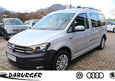VW Caddy Volkswagen Maxi Trendline 7-Sitzer AHK+Sitzheizung Klima