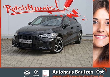 Audi A3 Sportback 35 TFSI S-tronic S line OPTIK-SW/LED/18