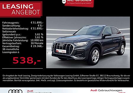 Audi Q5 Sportback 40 TDI qu Pano NAVI ACC AHK advanced
