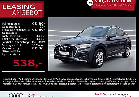 Audi Q5 Sportback 40 TDI qu Pano NAVI ACC AHK advanced