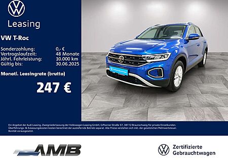 VW T-Roc Volkswagen Life 1.5 TSI AHK/Navi/Standhzg/06.29Garant