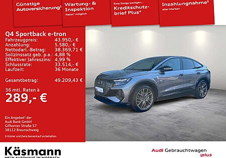 Audi Q4 e-tron 50 qu S line SONOS MATRIX