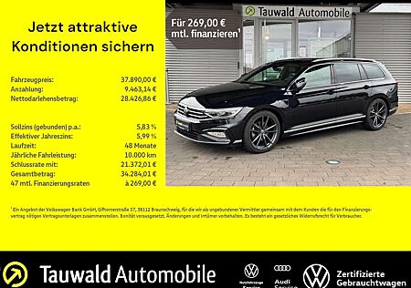 VW Passat Variant Volkswagen 2.0 TSI DSG Elegance R-Line PANO/HUD Elegance R-L
