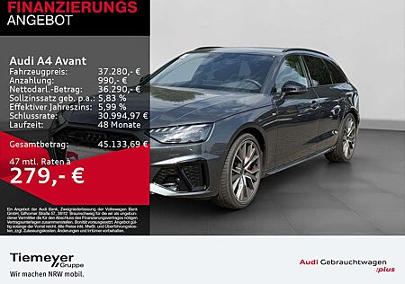 Audi A4 40 TFSI Q 2x S LINE LM19 KAMERA NAVI+