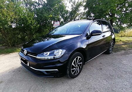 VW Golf Volkswagen 7 1.5 TSI ACT OPF DSG Highline Schwarz