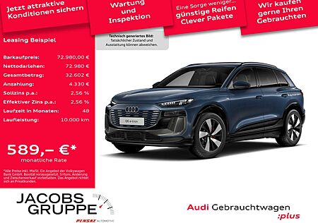 Audi Q6 e-tron Q6 qu. 2xS line/0,25%/Pano/Luftf./HuD/360°/Matrix/20Zoll