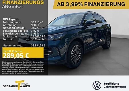 VW Tiguan Volkswagen 1.5 TSI DSG ELEGANCE AHK KAMERA MATRIX NA