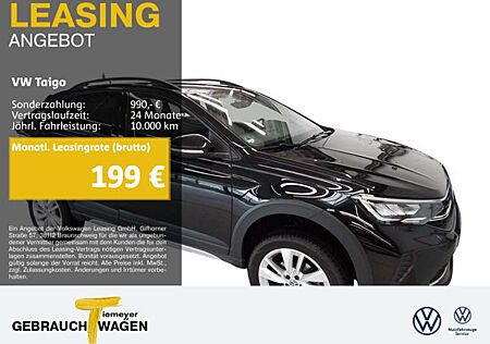 VW Taigo Volkswagen 1.5 TSI DSG LIFE LED KAMERA KEYLESS PRIVAC