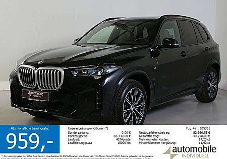 BMW X5 xDr. 30dA M Sport AHK Standh LED ACC H&K Pano