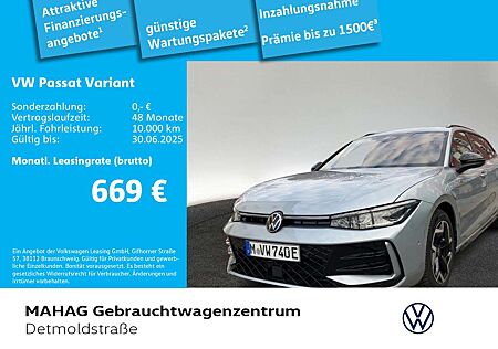 VW Passat Variant Volkswagen 1.5 eTSI R-Line BlackStyle AHK IQ