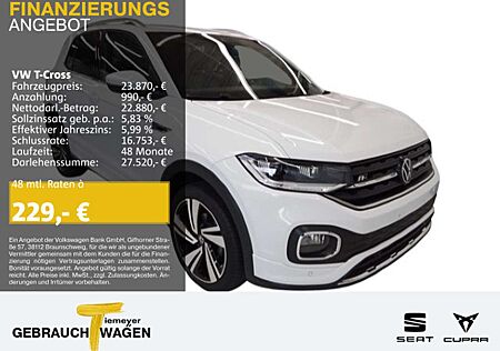 VW T-Cross Volkswagen 1.0 TSI DSG R-LINE LM18 NAVI VIRTUAL KAM