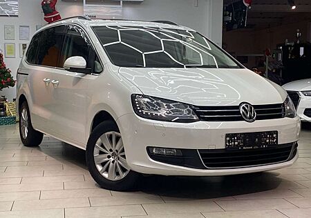 VW Sharan Volkswagen 2.0 TDI BMT Comfortline Leder Pano RueFaKa Nav Std